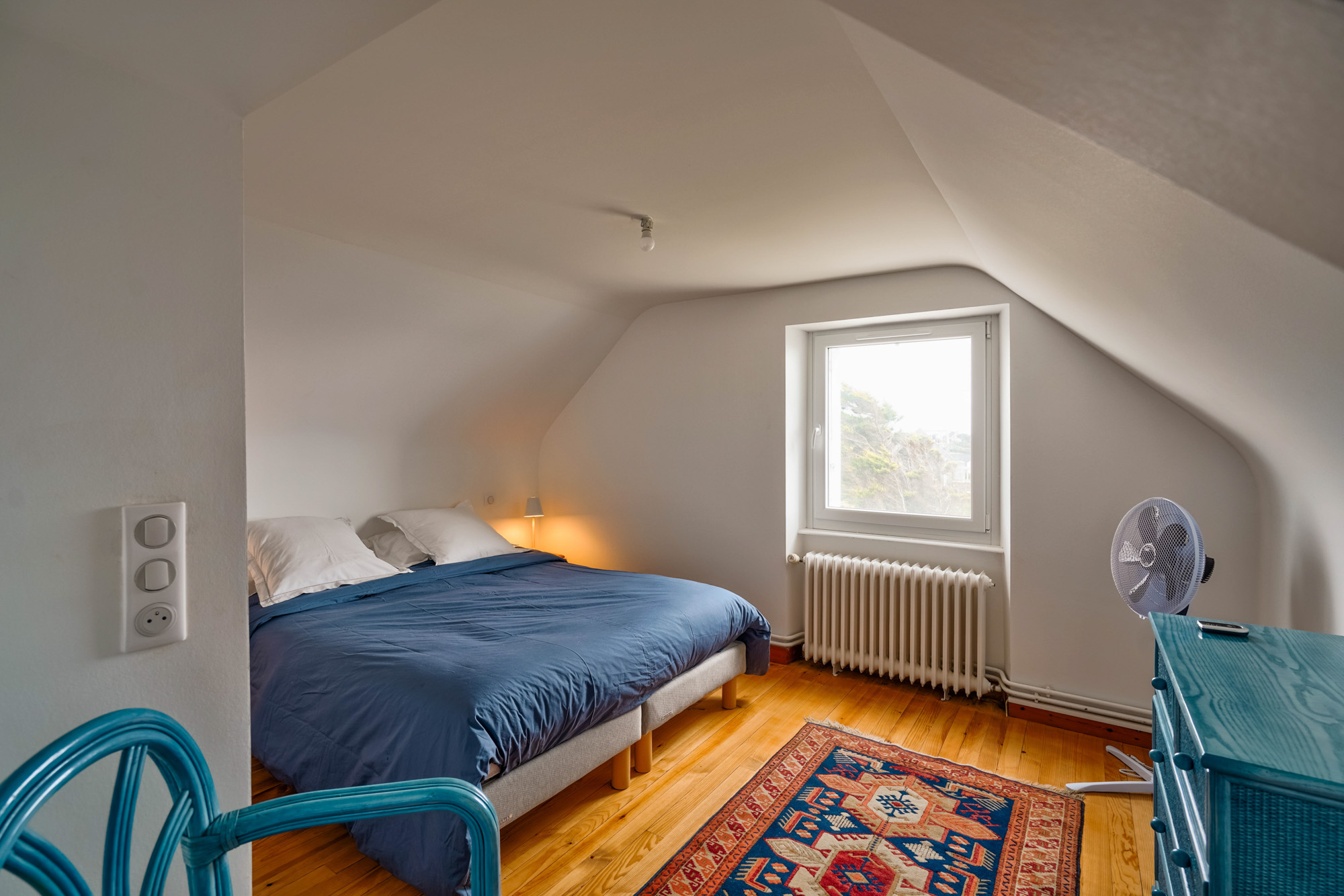 Séjour et salle à manger du gîte